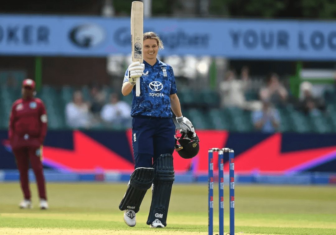 Jones is currently fourth in the list of women's batters in ODIs