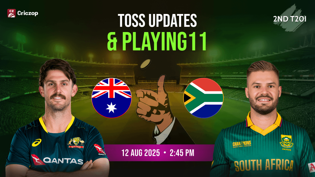 Australia vs South Africa 2nd T20I toss updates 