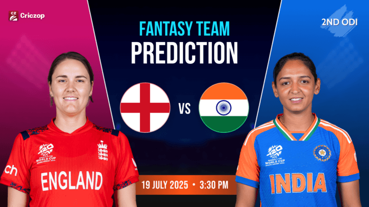 England women vs India Women 2nd ODI Match Prediction