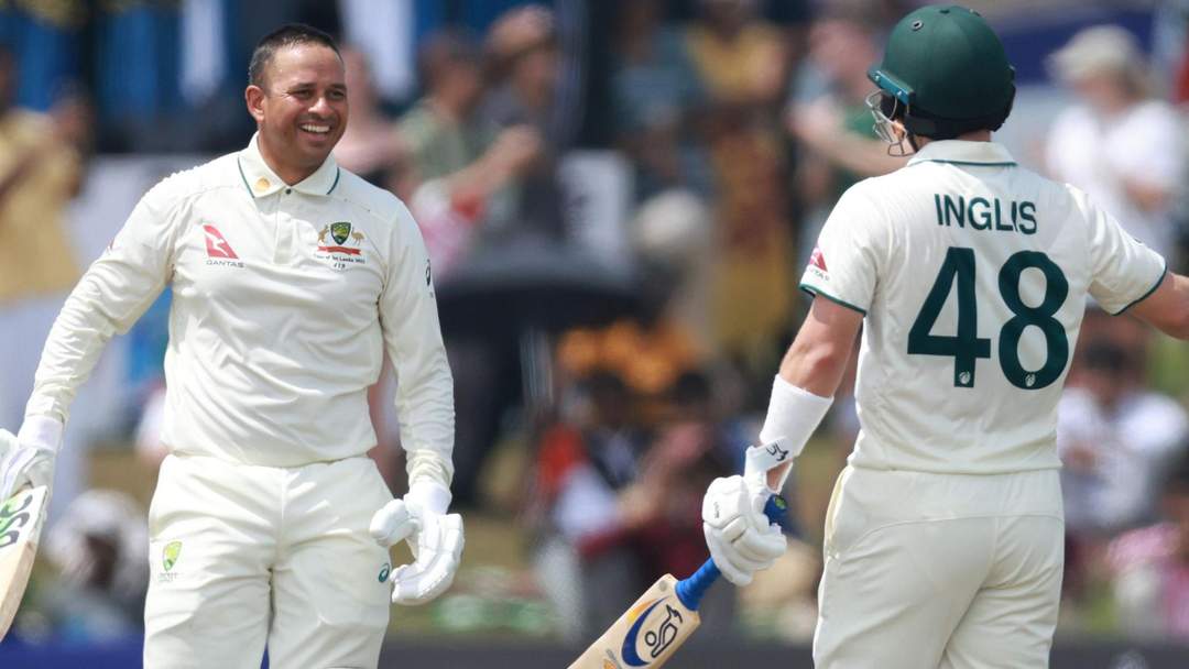 Khawaja and Jos Inglis