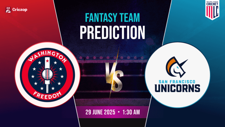 MLC 2025 - WAF vs SFU: Dream11 Prediction